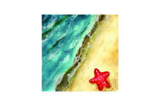 Beach in Watercolor: A Nature Amp Asset for Polished Content Publishing