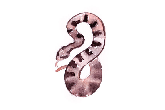 Watercolor Snake: A Versatile Animal Design for Creative Sellers